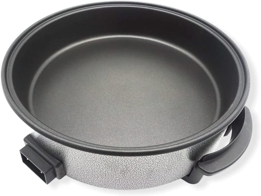 Elektrisch Pfanne mit Glasdeckel     32 cm x 9 cm