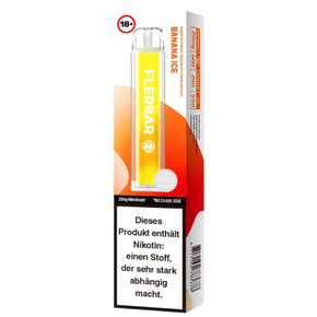 Flerbar 600 Einweg E-Zigarette 20 mg - Banana Ice