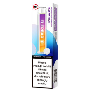 Flerbar 600 Einweg E-Zigarette 20 mg - Passion Fruit