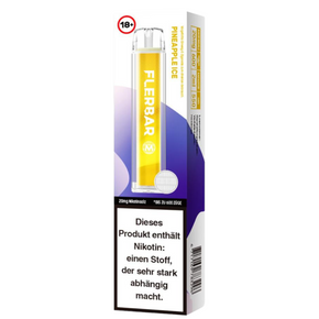 Flerbar 600 Einweg E-Zigarette 20 mg - Pineapple Ice