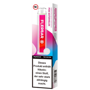 Flerbar 600 Einweg E-Zigarette 20 mg - Pink Watermelon