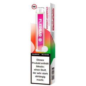 Flerbar 600 Einweg E-Zigarette 20 mg - Strawberry Lemonade