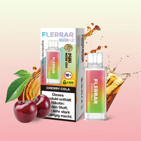 Flerbar 2x600 Einweg Pod E-Zigarette 2 ml - Cherry Cola