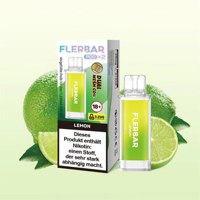 Flerbar 2x600 Einweg Pod E-Zigarette 2 ml - Lemon