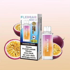 Flerbar 2x600 Einweg Pod E-Zigarette 2 ml - Passion Fruit