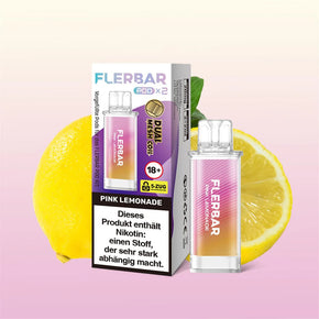 Flerbar 2x600 Einweg Pod E-Zigarette 2 ml - Pink Lemonade