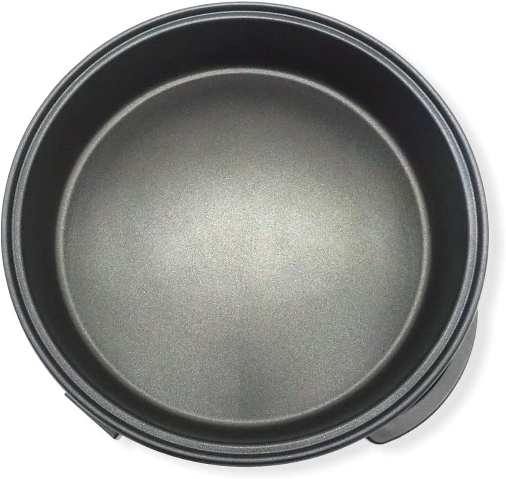 Elektrisch Pfanne mit Glasdeckel 42 cm x 9 cm