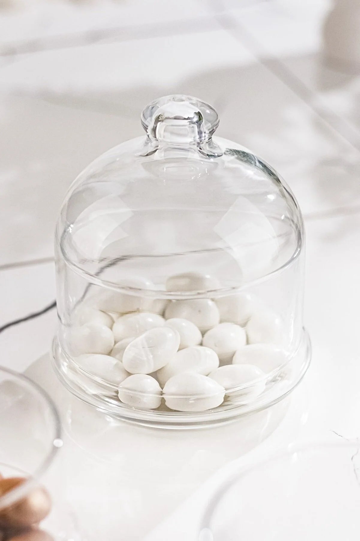 Pasabahce Villa Patisserie 3 stapelbare Behälter mit Glaskuppel,12x26 cm