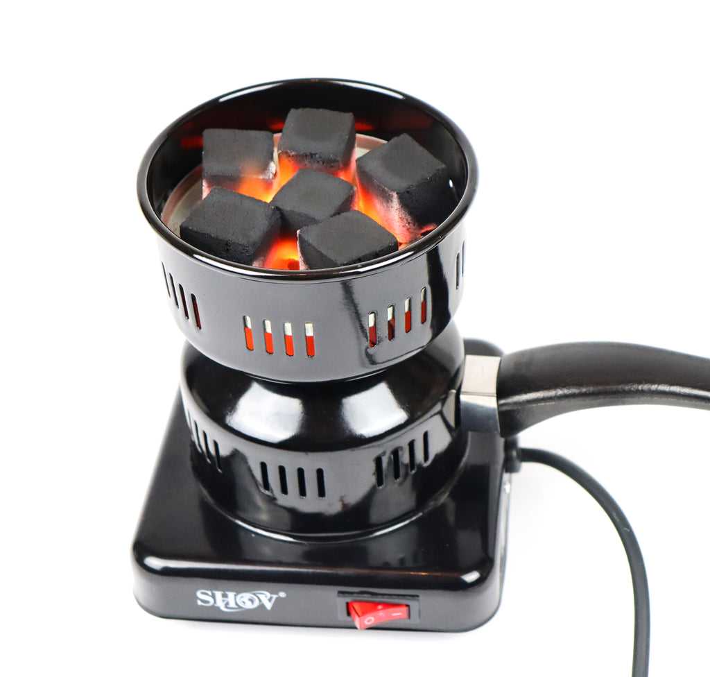 Kohleanzünder mit Griff 650 Watt