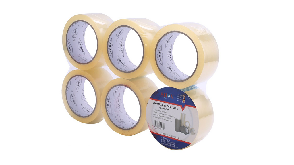 Klebeband Packband Paketband Kartonkleber 6x transparent