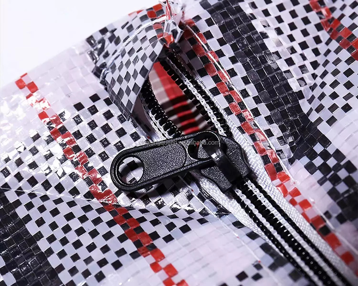 XXL-Size Tasche mit Reißverschluss und Griffen, Wäschesäcke, Aufbewahrungstasche