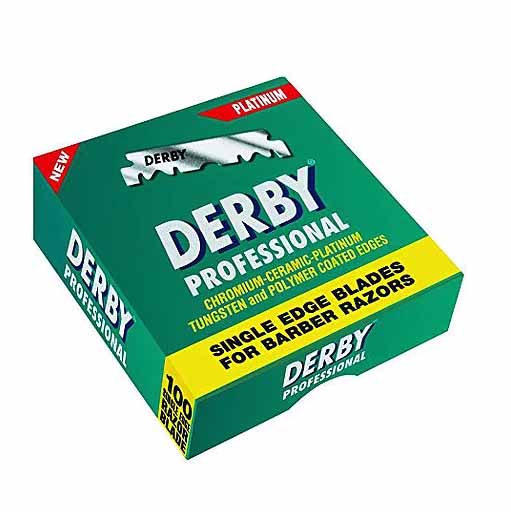 DERBY halbe Rasierklingen 100er
