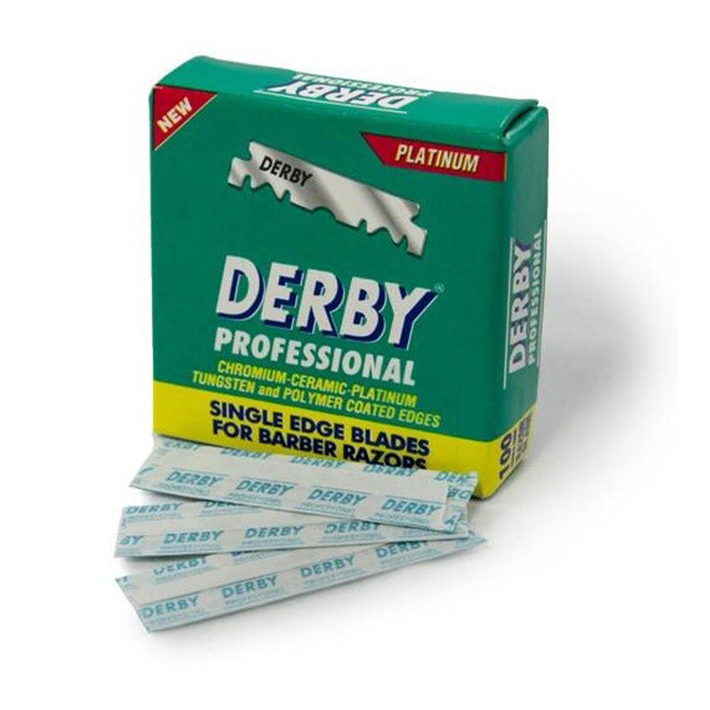 DERBY halbe Rasierklingen 100er