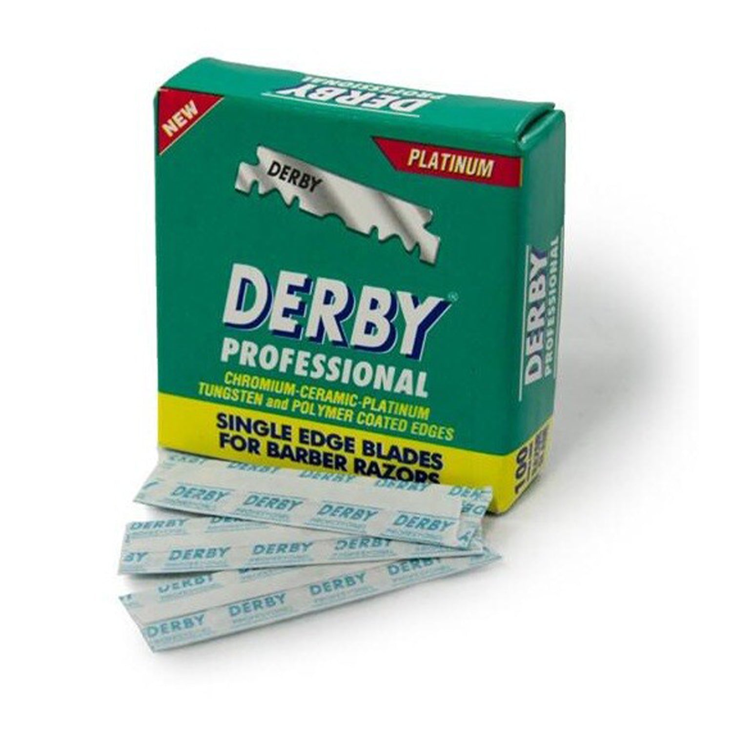 DERBY halbe Rasierklingen 100er